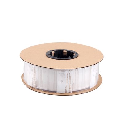 Farbdruck LDPE-Plastikverpackungstüte auf einer Rolle mit perforierter Ventilator-Faltform