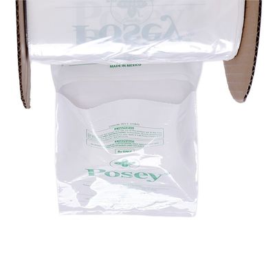 LDPE-Klar-Plastik-Vorgeöffnete Poly-Taschen auf einer Rollen-Seiten-Gusset-Auto-Tasche für Kleidung