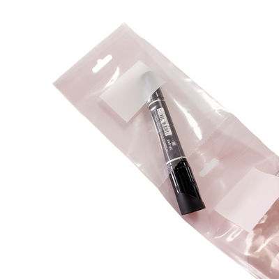 Pink LDPE Kunststoff PE Anti-statische vorgeöffnete Taschen Gravurdruck für die Autoverpackung