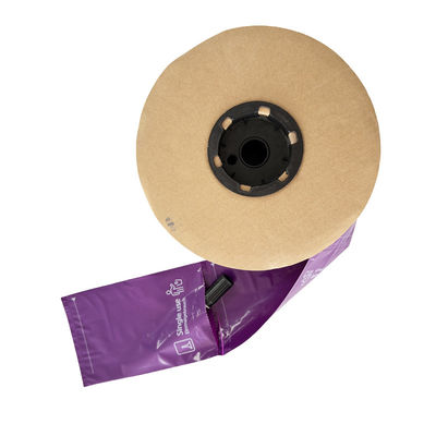 Pink LDPE Kunststoff PE Anti-statische vorgeöffnete Taschen Gravurdruck für die Autoverpackung