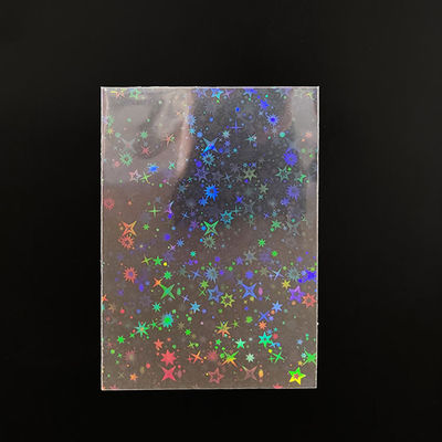 Kundenspezifische klare Holographische Karten Schutzhüllen 66x91mm Sportkarten Plastikhüllen