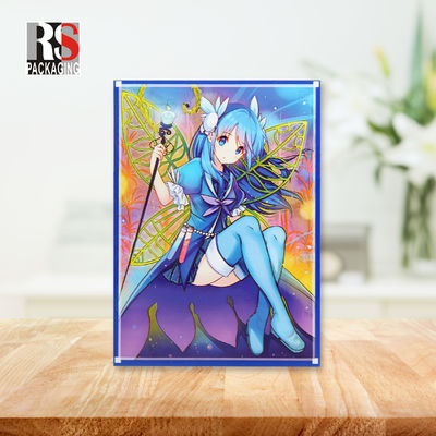 OPP Plastik-Poly-Karten-Hülsen Hologramm-Logo Yugioh-Karten Schutzhülsen
