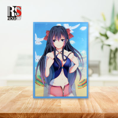 Klar Sim Poly Holographische Spielkarten Hülsen Anime Trading Karten Hülsen Yugioh