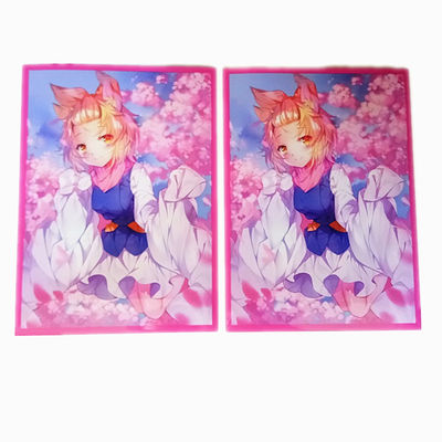 Durchsichtige, kundenspezifische Kunststoffkartenhülsen für MTG-Karten, TCG Yugioh-Kartenschutz