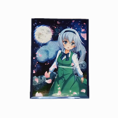 Transparente PP-Plastikkartenhülle für Hologramm-Spiel-Schutzkarte