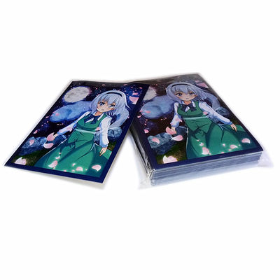 Transparente PP-Plastikkartenhülle für Hologramm-Spiel-Schutzkarte