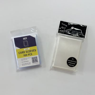 Soft Clear Card Protector Sleeves für Spiel-Sport-Handelskartenlager
