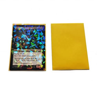 Top Open PP Trading Spiel Kartenhüllen Holographischer Toploader Hüllen Custom Art gedruckt