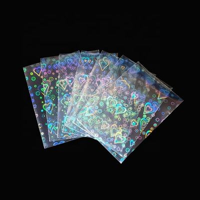 Top Open PP Trading Spiel Kartenhüllen Holographischer Toploader Hüllen Custom Art gedruckt
