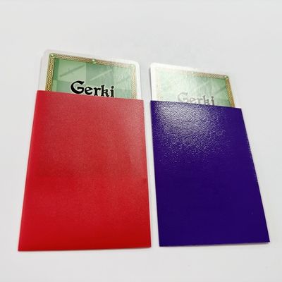 Deck-Spielkartenhüllen Weiches Kartenspielkartenschutzhüllen für Spielkartenhalter