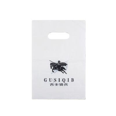Custom Mylar Die Cut Handle Poly Taschen recycelbare Kunststoff-Geschenk-Tasche