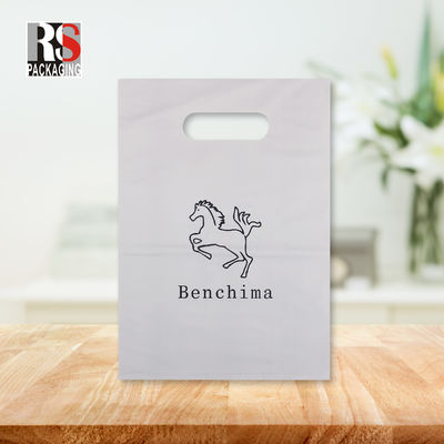 Custom Mylar Die Cut Handle Poly Taschen recycelbare Kunststoff-Geschenk-Tasche