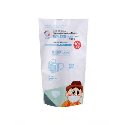 Verschlussverschluss Druck Poly-Tasche Stehen Tasche Kunststoffsocken Verpackungstasche Feuchtigkeitsdicht