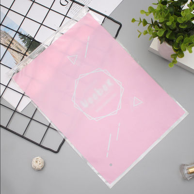 CPE / PE / PPE Druck Poly Bag Feuchtigkeitsdicht Mylar Frosted Zip Lock Taschen für Kleidung
