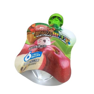 Spülbeutel BAP kostenlose Babynahrung Verpackungstüte Flüssiges Saft Getränke Beutel mit Schraubkappe