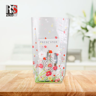 Speziell gedruckte Quadrat-Boden-Stand-up-Plastiktüten für Süßigkeiten Kaffee-Tee-Verpackung