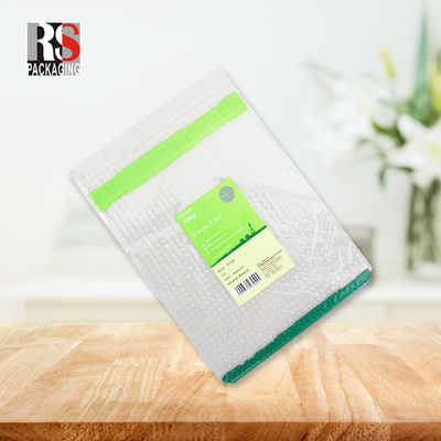Anpasste Mikroporphor-Tasche klare Bopp-Verpackungstaschen für Obst-Gemüse-Gitter