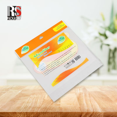 Anpasste Mikroporphor-Tasche klare Bopp-Verpackungstaschen für Obst-Gemüse-Gitter