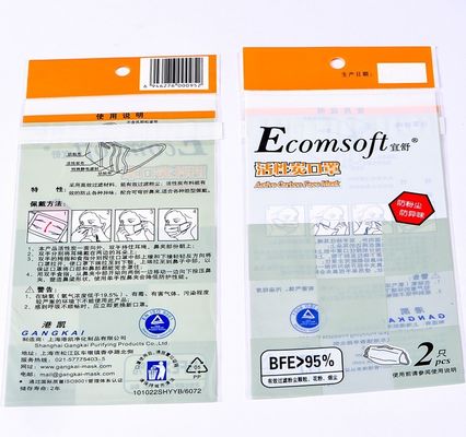Opp Kunststoff selbstklebende Verpackungstüten Gravure Druck individuell Größe mit Logo