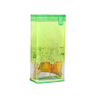 Plastikflächige Untertasche Verpackung Bopp Opp klare Zellophan-Verpackung für Süßigkeiten
