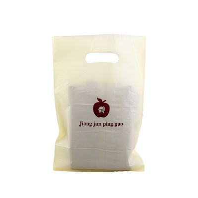 Opaque LDPE Die Cut Handle Einkaufstasche Kunststoff-Einkaufstasche