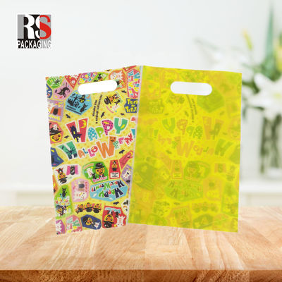 Opaque LDPE Die Cut Handle Einkaufstasche Kunststoff-Einkaufstasche