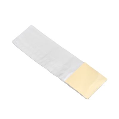 Lebensmittel-Industrie-Zellophan-Flachbodenbeutel mit flach geöffnetem Versiegelungsgriff 4x8x20cm