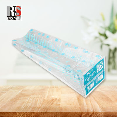 Brot Kreuz Quadrat Boden PP Taschen Kunststoff OPP Lebensmittelverpackung Bopp Block Boden Taschen für Kuchen