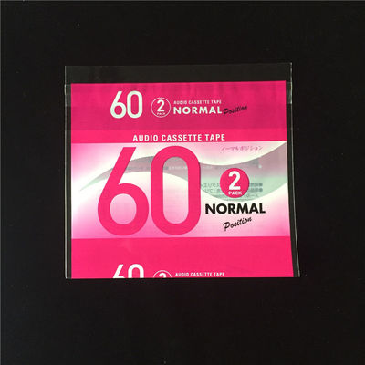 Zusammengestellte Cellophane Opp Kopfbeutel Poly Packing Opp Selbstklebstoff klare Plastikbeutel
