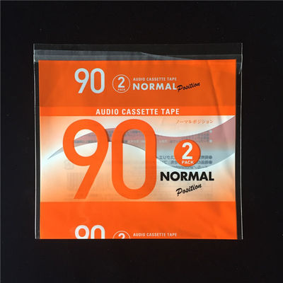 Zusammengestellte Cellophane Opp Kopfbeutel Poly Packing Opp Selbstklebstoff klare Plastikbeutel