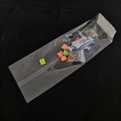 Poly Opp Kreuzblock Quadrat Boden Plastiktüten Wiederverschließbare Lebensmittelverpackungstüten