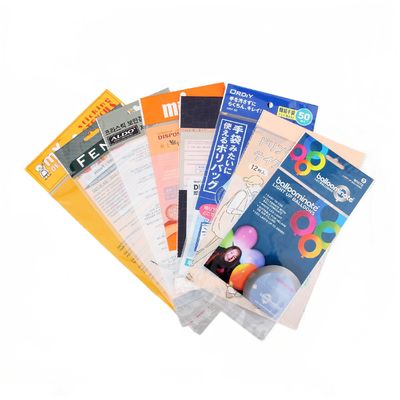 Selbstklebende CPP / Bopp Poly Bag Ballon Zellophan Verpackungstüten mit bunten Druck