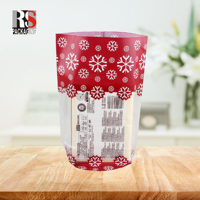 Lebensmittelverpackung Stand-up-Tasche mit Querschnitt-Block-Boden und Cellophane-sichere Behandlung