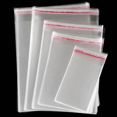 Bequeme OPP-Poly-Tasche Transparente Opp-Plastiktüte mit selbstklebendem Band