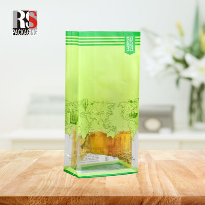 Private Label Party Clear Opp Flat Bottom Bag Natürliche essbare Lebensmittel Verpackungstüten
