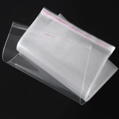 Recycelbare selbstverschließende Zellophantüten Transparente klare Cello Plastik Poly Tasche