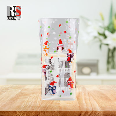 Quadratische Unterseite OPP Tasche Custom Design für die Verpackung von Snacks in klaren oder kundenspezifischen Farben