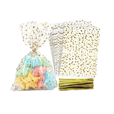 Recycelbare, kundenspezifische, gedruckte Zellophan-Geschenkbeutel für Party-Leckereien