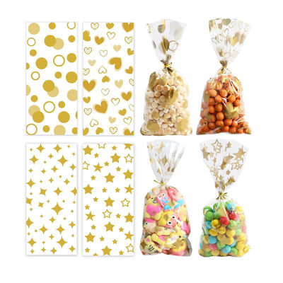 Recycelbare, kundenspezifische, gedruckte Zellophan-Geschenkbeutel für Party-Leckereien