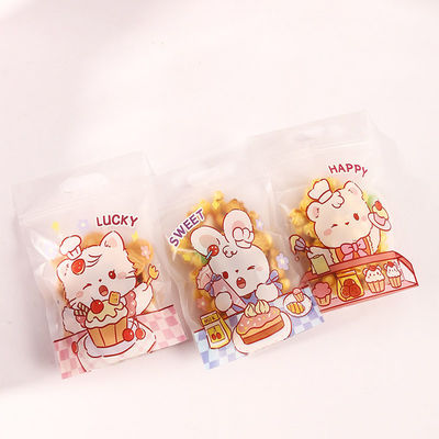 Hard Candy Transparent Opp Header Bag Recycelbare Zellophantüten für Lebensmittelverpackungen