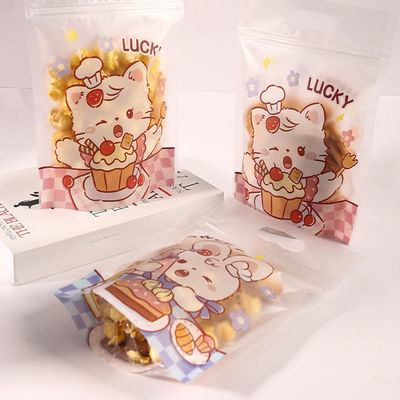 Hard Candy Transparent Opp Header Bag Recycelbare Zellophantüten für Lebensmittelverpackungen
