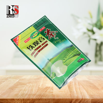 Gravierdruck Mylar Laminated Poly Bag 3 Schichten wieder verschließbar für Teepakete