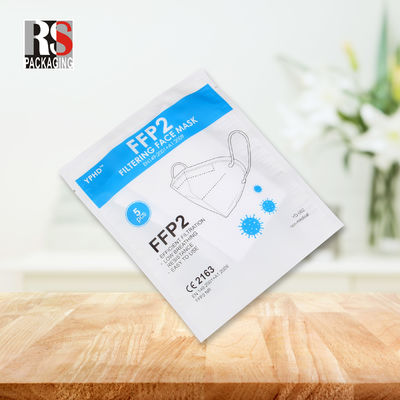 RS31-1 3 Schichten Laminate Poly Bag Plastic Zip Lock Verpackungstüte für Gesichtsmaske