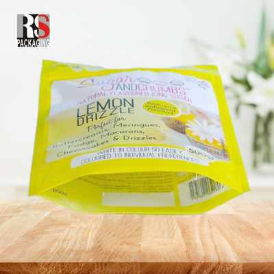 Tischgeschirr Einweg-Laminate Poly Bag Reißverschluss Stehen wieder verschließbare Plastiktüten