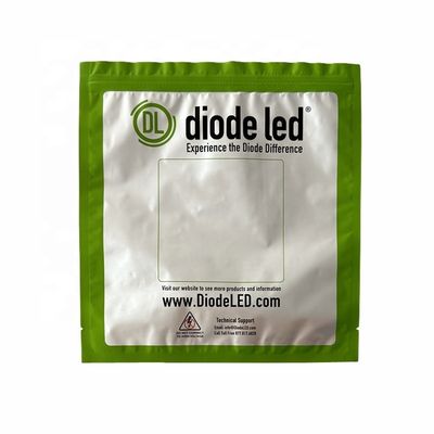 Custom Aluminiumfolie LED Lichtstreifen Verpackung Anti-statische Ziplock-Tasche mit Rissnotches