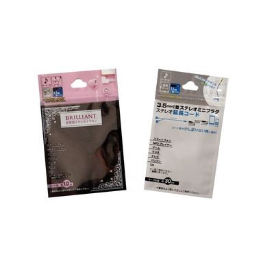 Wire Line Verpackung Klar Stand Up Zipper Bag Feuchtigkeitsdicht für USB-Kabel Verpackung