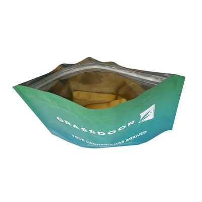 Soft Touch Material Trockene Blumenverpackung Ziplock Mylar Folie Beutel 3,5 g 7 g