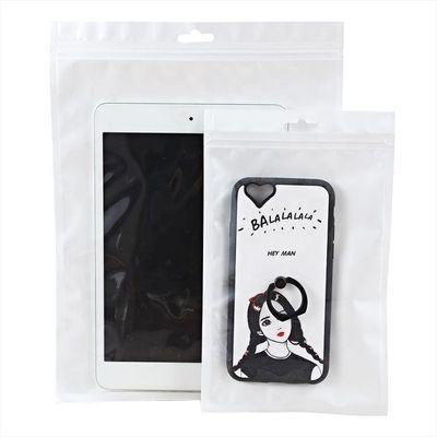 Elektronische Verpackung Durchsichtige Plastik-Ziplock-Taschen aus OPP / CPP-Materialstruktur