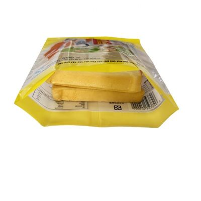 angepasste Farbpackung für ölfeste Plastiktüten mit gefrorener Wurst