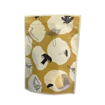 Lebensmittelverpackung Zip Lock Laminated Poly Bag Frosted Plastic Wiederverschlüssiger Stand Up Pouch Bag